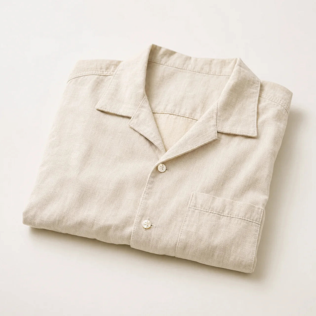 The Laurent Cuban Collar Shirt