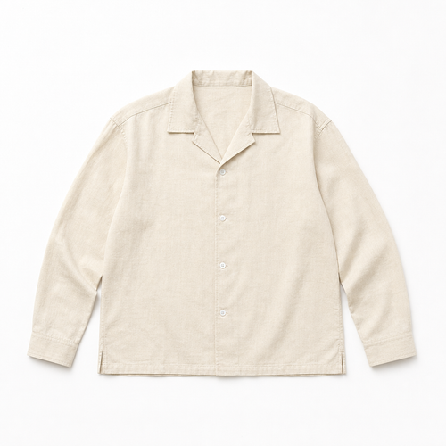 The Laurent Linen Long-Sleeve Shirt