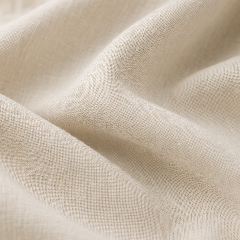 Heavy Japanese cotton-linen shorts fabric
