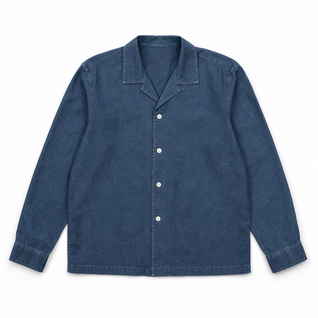 The Marais Linen Long-Sleeve Shirt